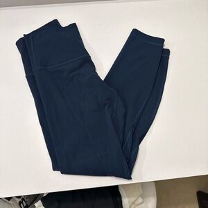 Lululemon align true navy 25” size 6- like new
